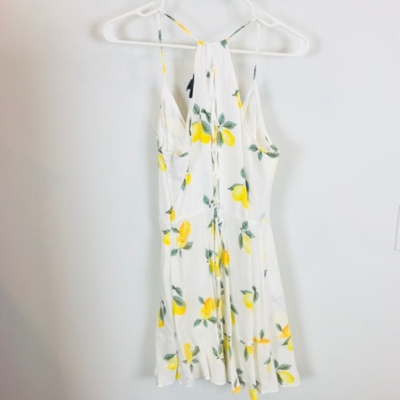 Forever 21 Faux-Wrap Lemon Dress - Picture 5 of 8